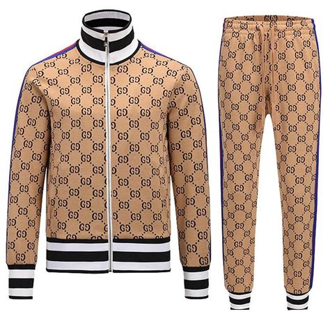 gucci tracksuit light blue|gucci tracksuits for men.